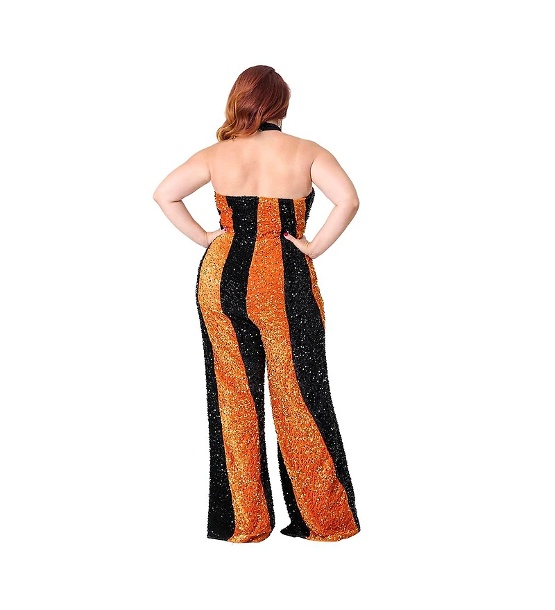 Smak Parlour Plus Size 1960s Glamour Goddess Jumpsuit