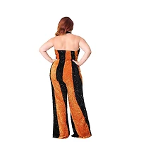 Smak Parlour Plus Size 1960s Glamour Goddess Jumpsuit