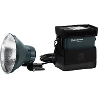 Elinchrom Elb 500 Ttl To Go Kit, Includes Elb 500 Flash Head, 7" Q-Grid Reflector, Charger, Battery, Snappy Carry Bag with Shoulder Strap, ProTec