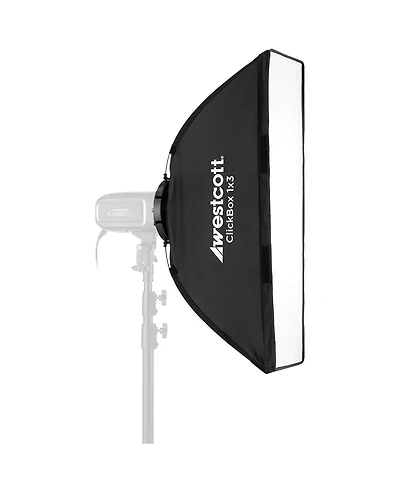 Westcott 1x3' ClickBox Strip Softbox with Bowens S-Mount
