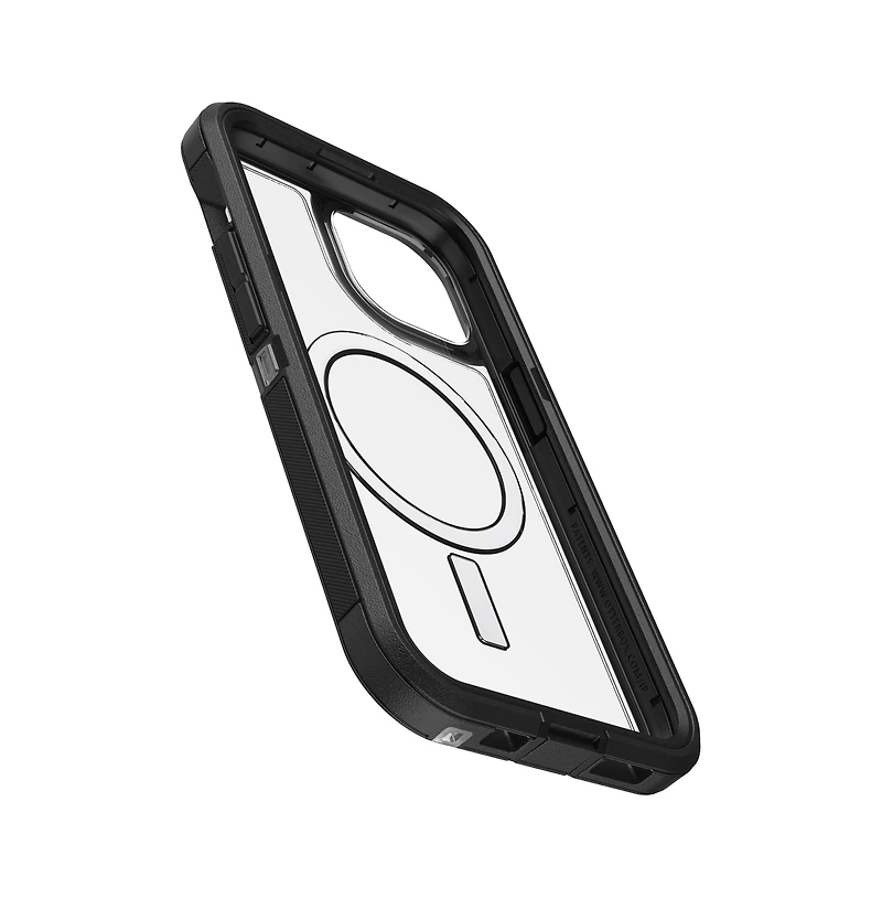 OtterBox Defender Pro Xt Clear Case for Apple iPhone 15 / iPhone 14 / iPhone 13 / IPSE2025