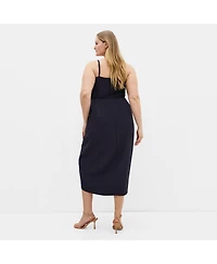 City Chic Women's Love Affair Midi Dress