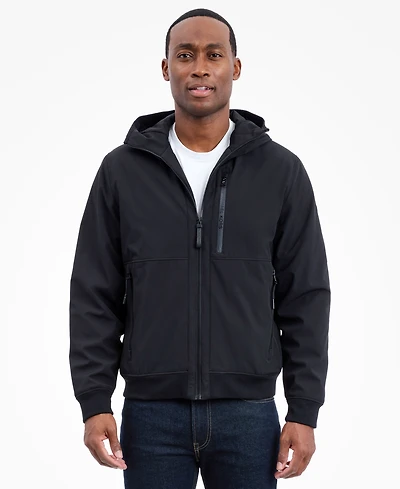 Michael Kors Men's Hooded Softshell Jacket