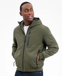 Michael Kors Men's Hooded Softshell Jacket
