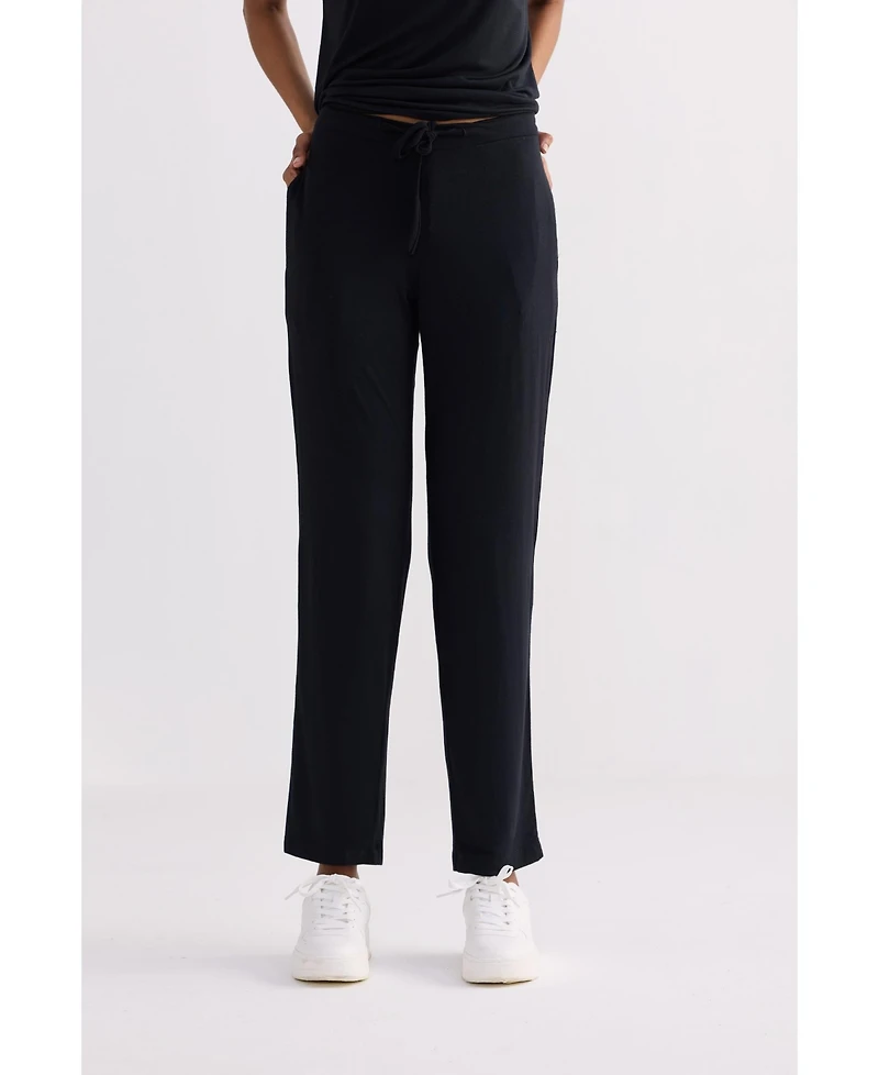 Reistor Women's Wide Leg Pant Black