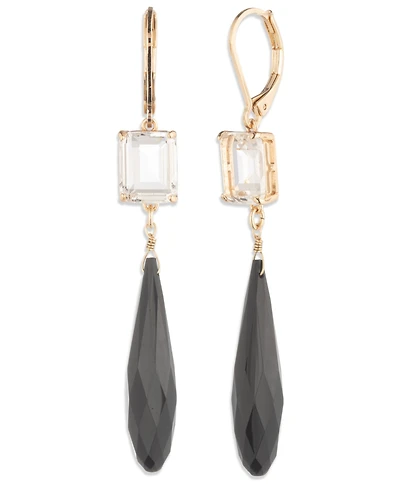 Lauren Ralph Lauren Glass & Epoxy Stone Double Drop Earrings