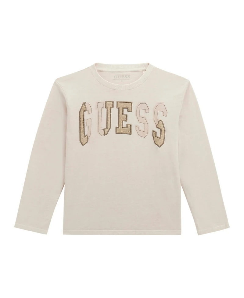 Guess Boys 8-18 Garment Dye Long Sleeves T-Shirt