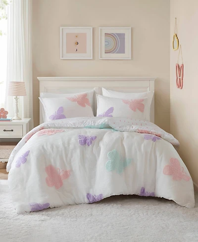 Intelligent Design Rio Textured 3-Pc. Duvet Cover Set, Full/Queen