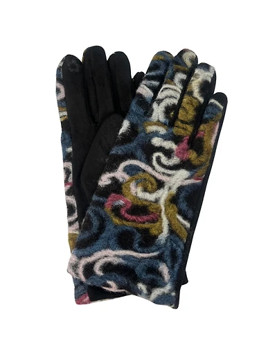 Marcus Adler Swirl Yarn Print Glove