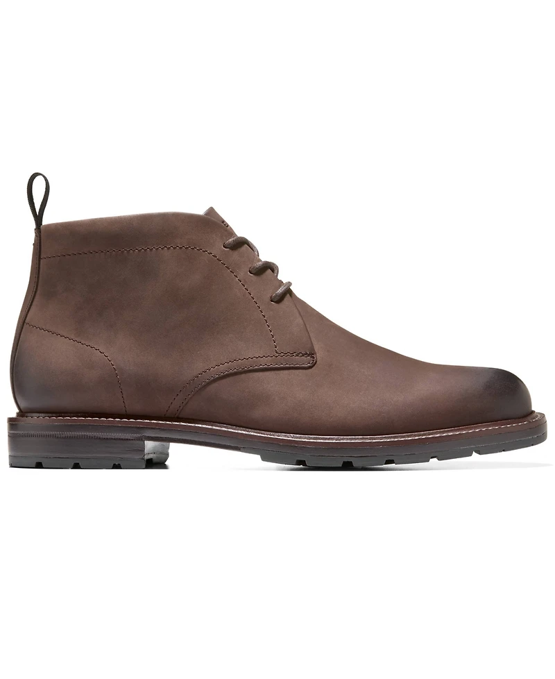 Cole Haan Men's Roundhill Grand Chukka Round Toe Boots