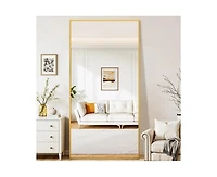 Antok Full Length Mirror 76"x34" Oversized Floor Mirror