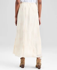 And Now This Women's Embroidered Paneled Maxi Skirt, Macy's Exclusive