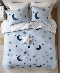 Intelligent Design Cosmos Celestial 4-Pc. Comforter Set, Full/Queen