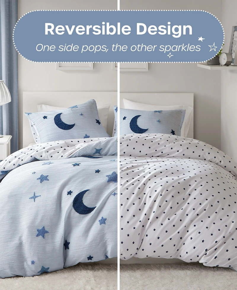 Intelligent Design Cosmos Celestial 3-Pc. Duvet Cover Set, Full/Queen