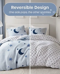 Intelligent Design Cosmos Celestial 3-Pc. Duvet Cover Set, Full/Queen