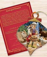 Designocracy Little Drummer Boy Holiday Ornament