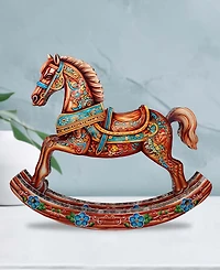 G. Debrekht Enchanting Rocking Horse Centerpiece