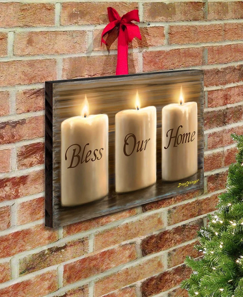 Designocracy Bless Our Home Wall Art by D. Gelsinger