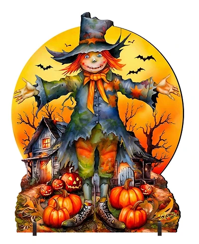 Designocracy Scarecrow Outdoor Decor