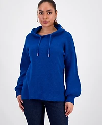 I.n.c. International Concepts Petite Blouson-Sleeve Hoodie, Macy's Exclusive