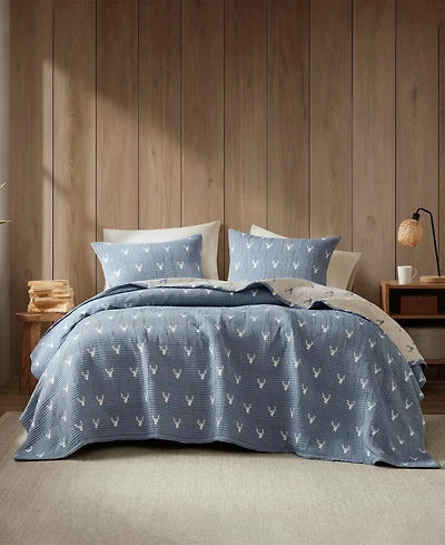 Woolrich Keystone Matelasse 3-Pc. Coverlet Set, Full/Queen