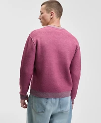 Mode of One Men's Contrast Trim Sweater, Macy's Exclusive