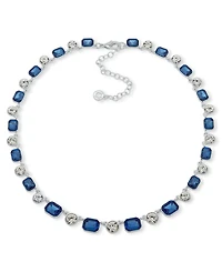 Anne Klein Crystal Sapphire Necklace