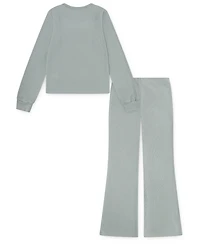 abercrombie kids Girls 5-18 2-Piece Long-Sleeve T-Shirt and Matching Pants Set