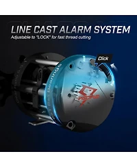 Piscifun Chaos Xs Baitcaster Reinforced Metal Body Reel for Saltwater Inshore, Surf Trolling & Big Freshwater Fish, Powerful & Smooth