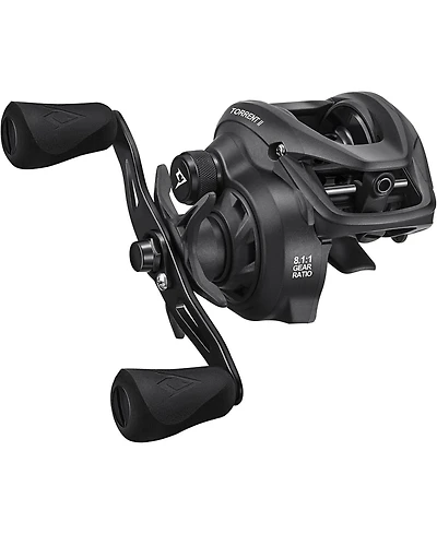 Piscifun Torrent Ii Baitcasting Fishing Reel, 20LB Carbon Fiber Drag Baitcasters, 6.6:1/8.1:1 Gear Ratio & Magnet Braking System Low Profile Casting R