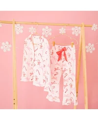 Sweet Wink Toddler Girls Peppermint Party Christmas Lounge Set