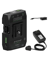 Core Swx PowerBase Edge Lite 49Wh 14.8V Small Form Cine Base Battery Pack and 1.5A Single-Position D-Tap Charger With Edge 6" Sony A7 FZ100 Batte