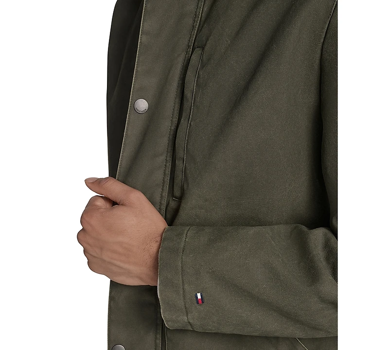 Tommy Hilfiger Men's Collared Barn Coat