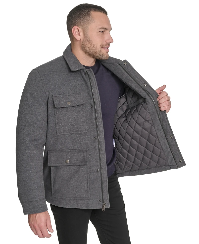 Tommy Hilfiger Men's Lay Down Collar Field Jacket