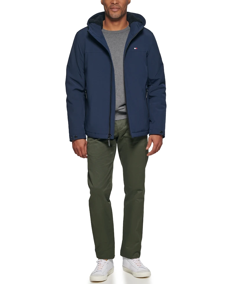 Tommy Hilfiger Men's Softshell Hooded Jacket
