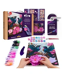 Wise Elk Okto Air-Dry Clay 3D Painting Kit – Kit Hummingbirds (11.8 x 15.7 in)