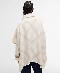 Barbour Women's Vienna Knitted Cape Coat with Scarf