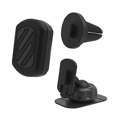 Scosche MagicMount 2 in 1 Vent / Dash Mount-Black