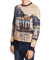 Paisley & Gray Men's Mountain Retreat Crewneck Sweater