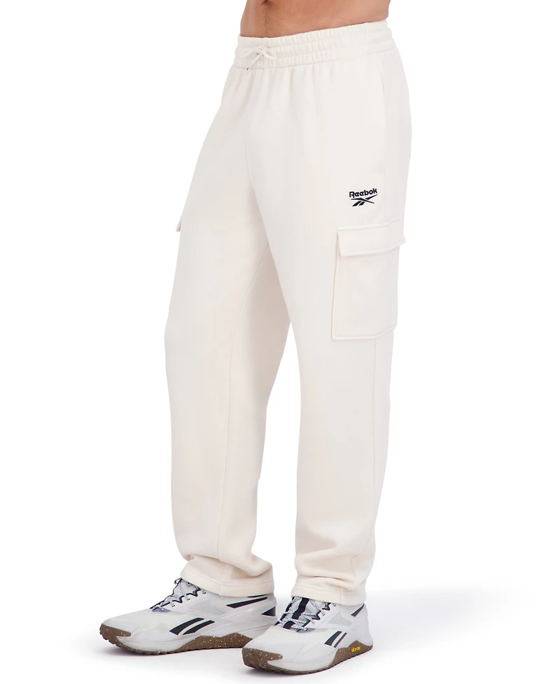 Reebok Men's Fleece Cargo Regular Fit Pants