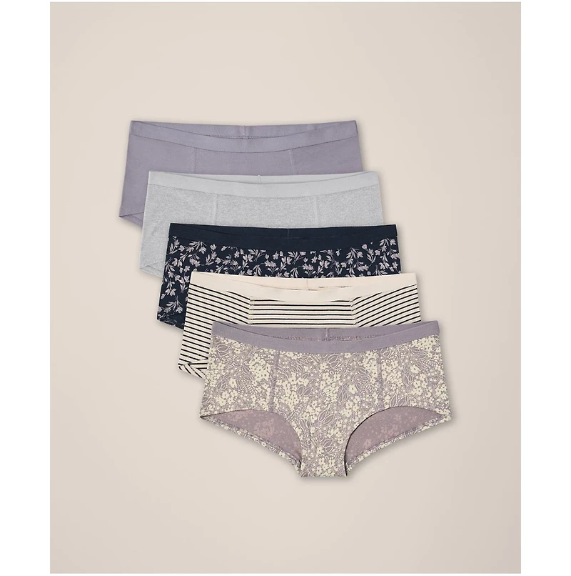 Pact Women's Everyday Boy Short 5-Pack