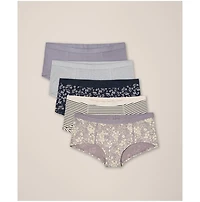 Pact Women's Everyday Boy Short 5-Pack