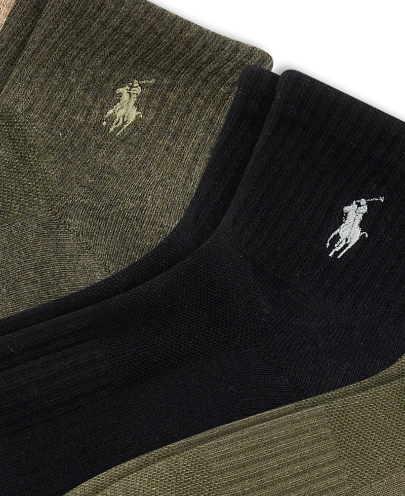 Polo Ralph Lauren Men's 6-Pk. Performance Sport Quarter Socks