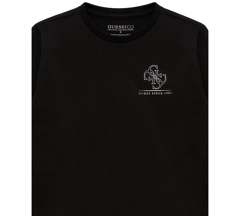 Guess Boys 8-18 Long Sleeves Back Hit Logo T-shirts