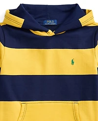 Polo Ralph Lauren Boys Rugby-Stripe Fleece Hoodie