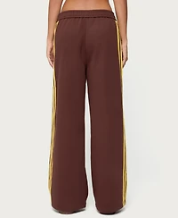 Edikted Women's Sorin Contrast Striped Sweatpants