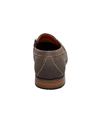 Stacy Adams Men's Richardson Almond Toe Bit Slip-On Loafers