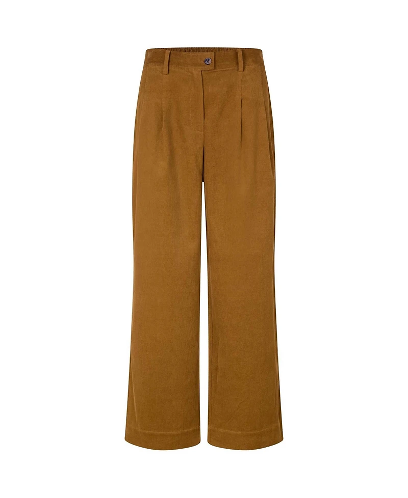 Masai Copenhagen Women's MaPerli Velvet Cropped Pants