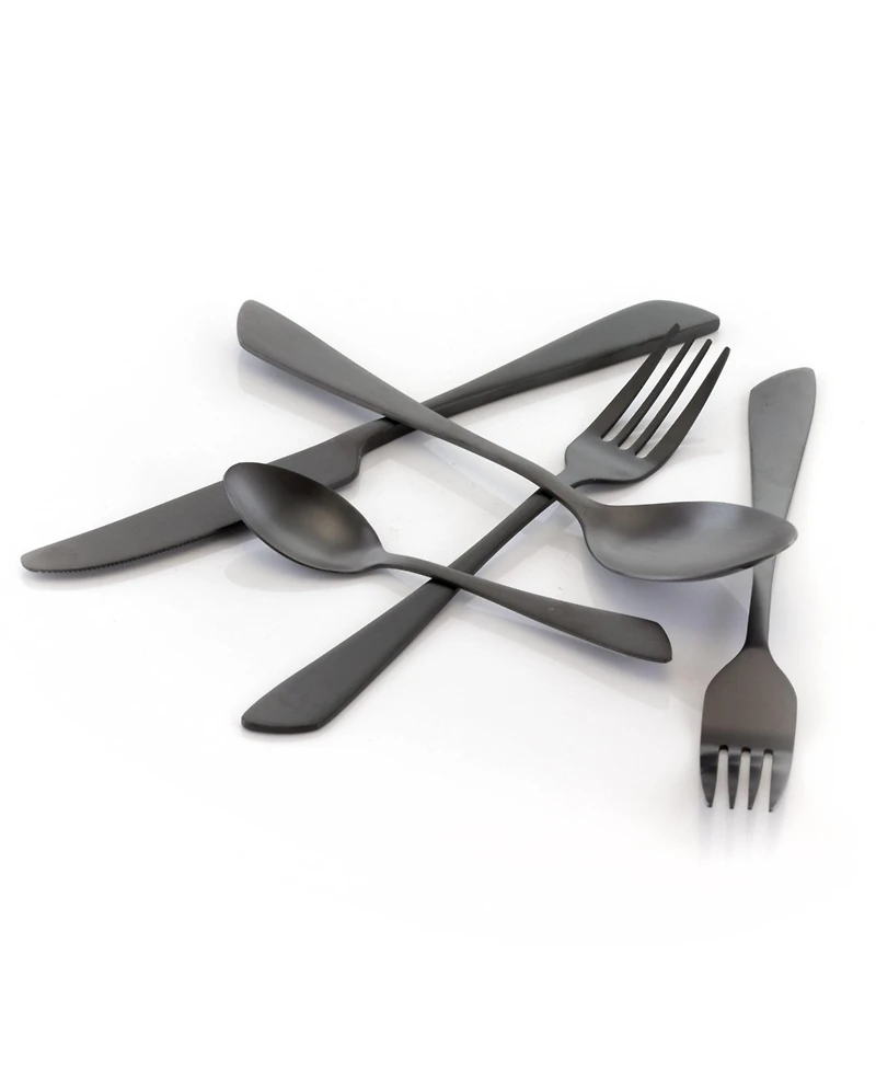 MegaChef Gibbous 20 Piece Flatware Utensil Set