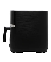 MegaChef 8 Liter Digital Electric Air Fryer with Transparent Window in Black